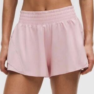 Light Pink Women's Athletic Shorts